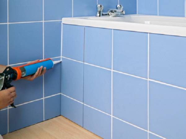 Виды влагостойких затирок для швов плитки в ванной комнате