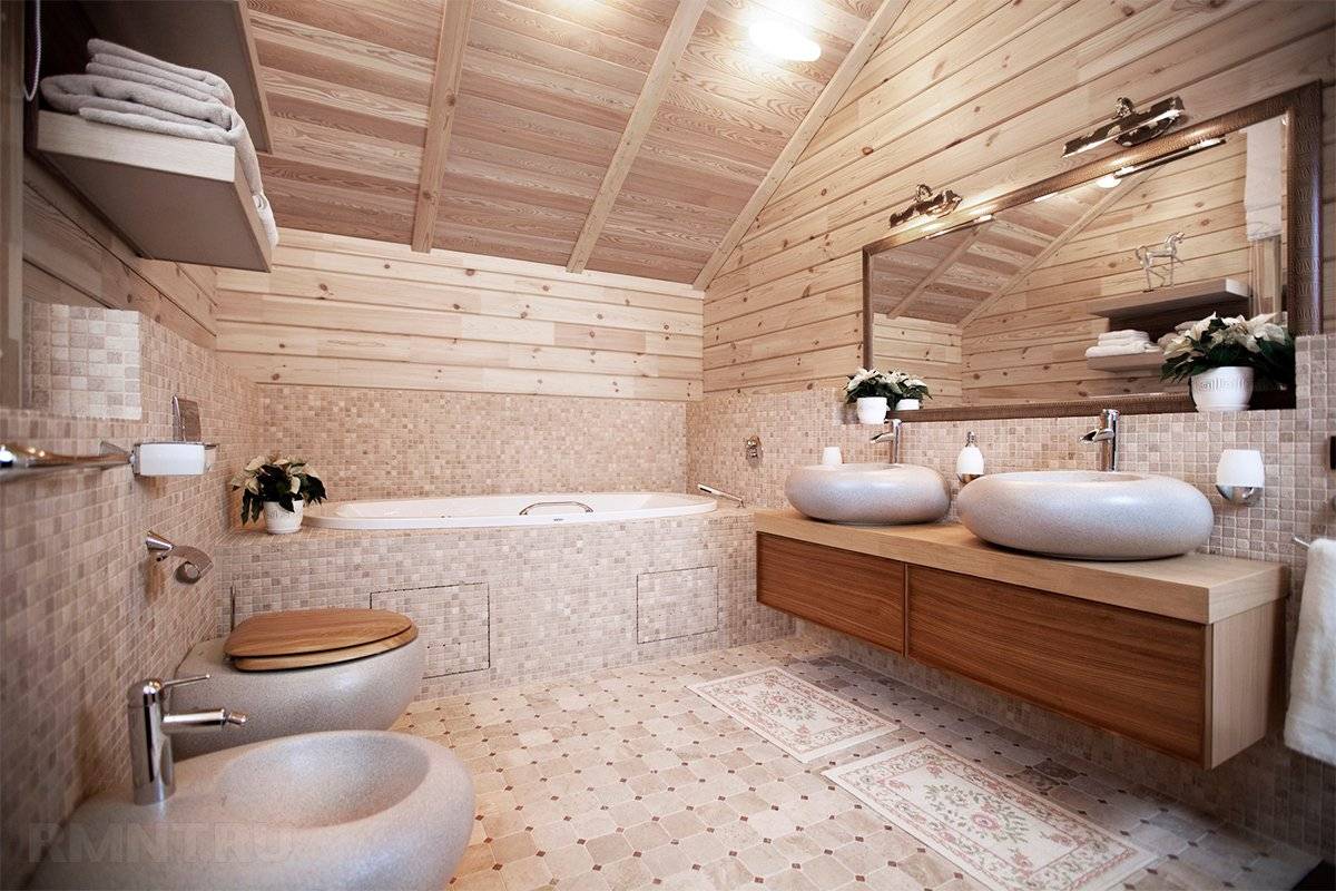 Чем отделать стены в ванной комнате - варианты настенных покрытий