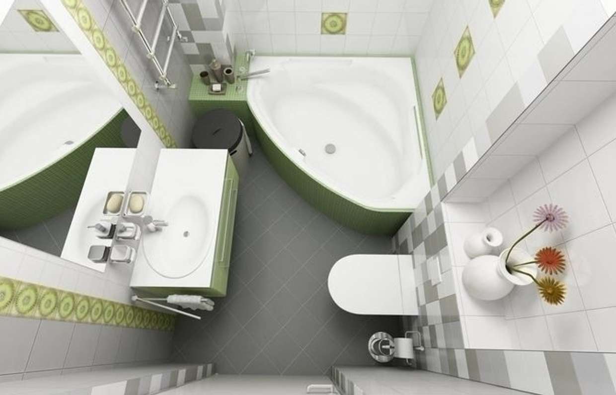 Нестандартные ванны для маленьких ванных комнат