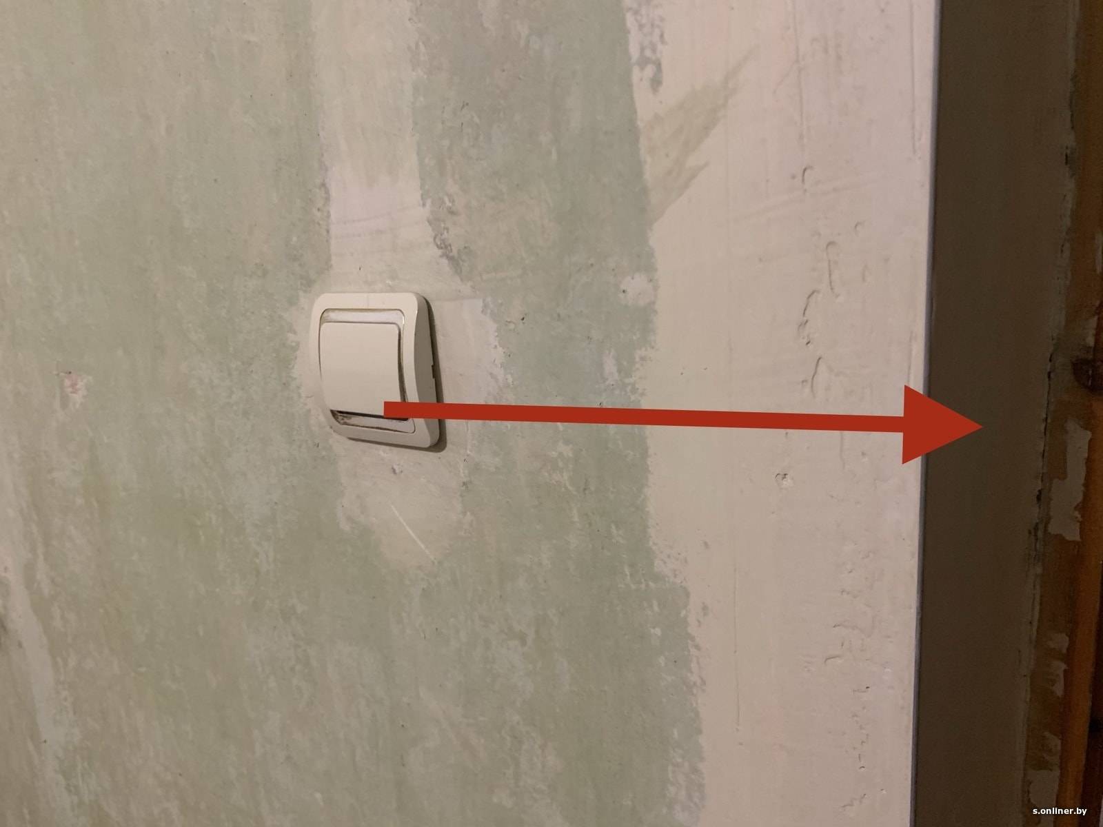 Способы переноса выключателя без штробления стен