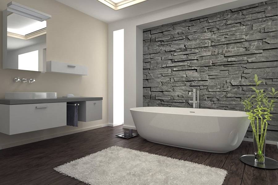 Чем отделать стены в ванной комнате, кроме плитки: много фото и советов профессиональных дизайнеров интерьера