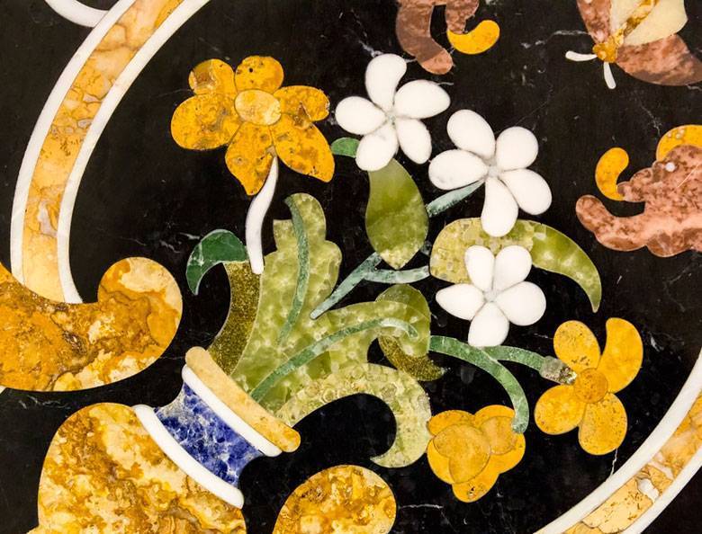 Флорентийская мозаика (33 фото): история происхождения и техника изготовления, мозаичная плитка из камня и цветного стекла