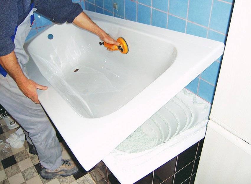 Ремонт акриловых ванн в домашних условиях, как сделать это правильно