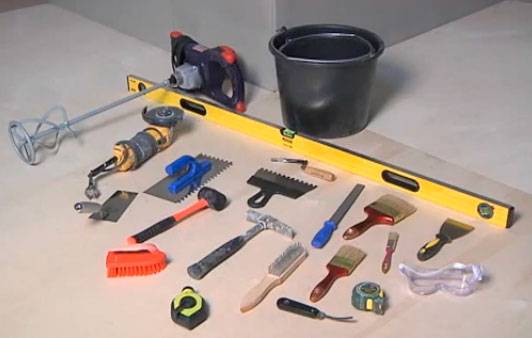 Инструменты для плиточных работ, что нужно для монтажа плитки