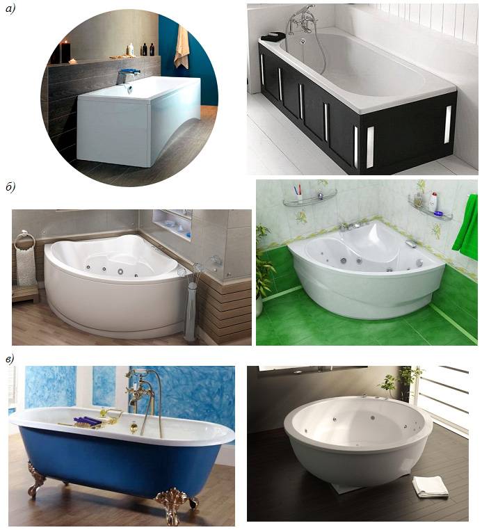 Как выбрать ванну (48 фото) правильно: какую модель лучше подобрать для интерьера
