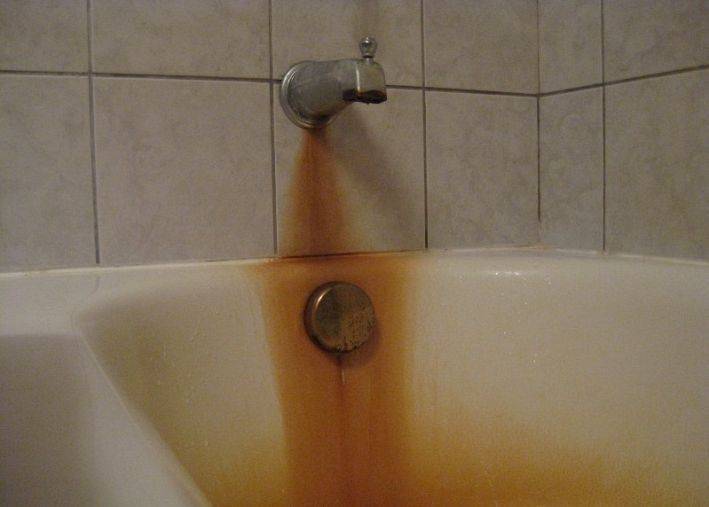 Как очистить ванну от ржавчины: способы удаления налета