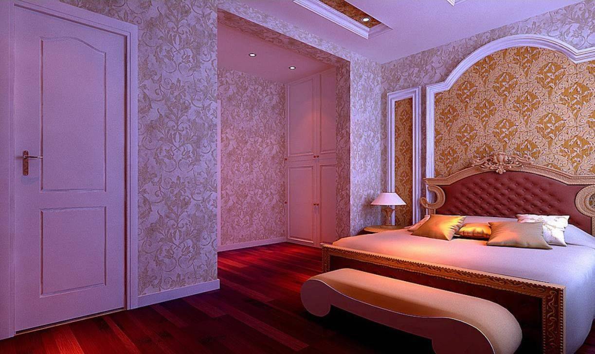 Комбинирование обоев в спальне — 120 фото оригинального дизайна