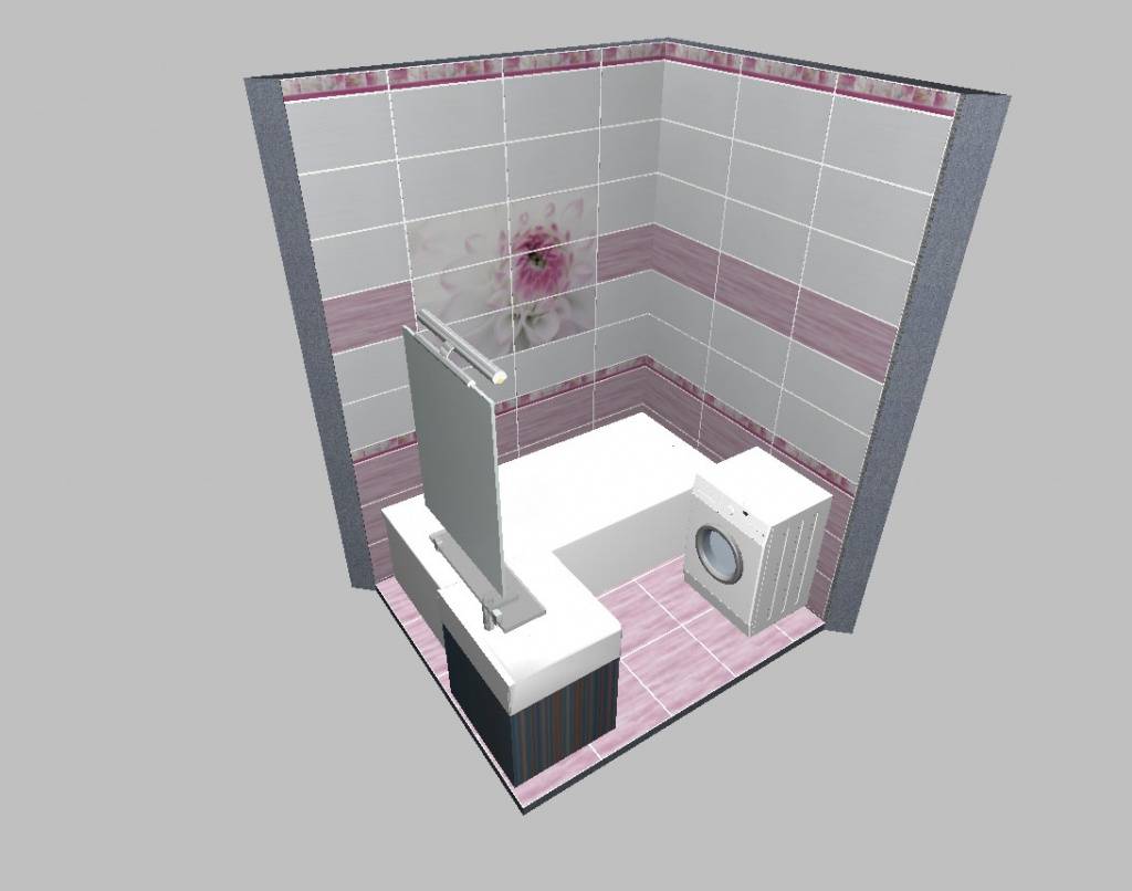 Проектирование дизайна ванной с помощью программ