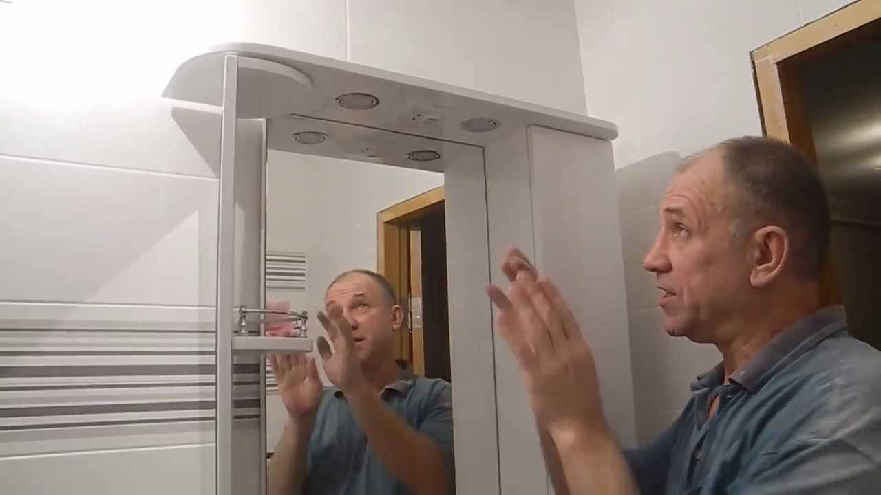 Варианты крепления зеркала в ванной комнате