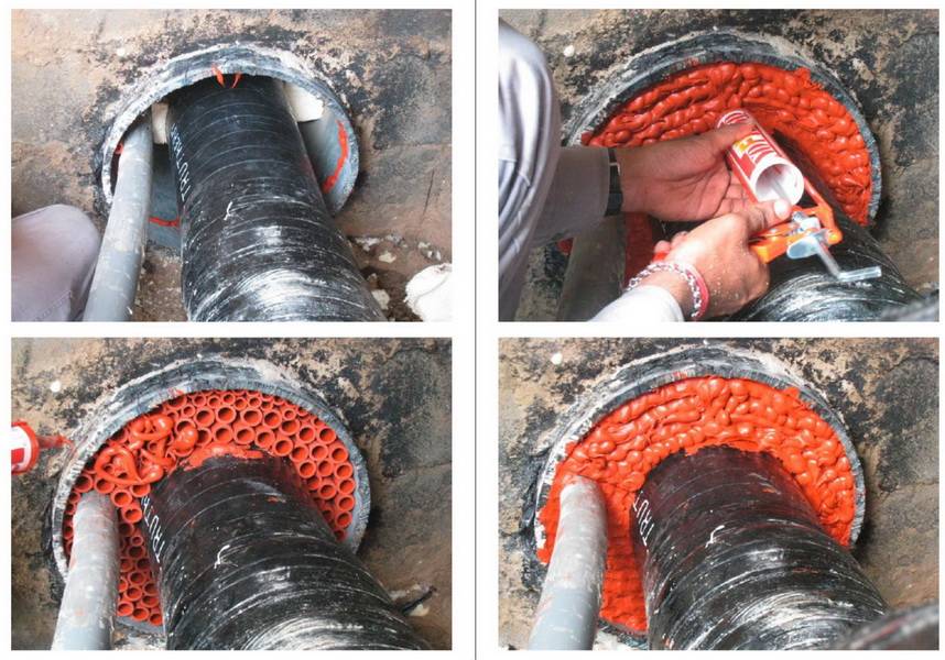 Герметик для канализационных труб: особенности герметизации стыков своими руками, фото, инструкция