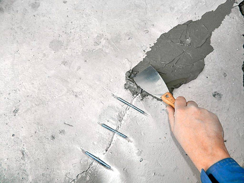 Ремонтный состав для бетона (бетонного пола, заделки трещин)