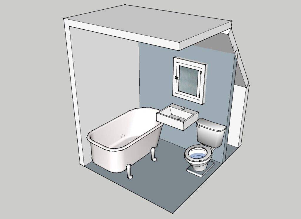 Планировка ванной разных размеров: схемы расположения сантехники и мебели