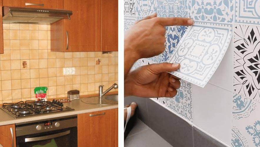 4 способа обновить своими руками старую плитку в ванной и кафель на кухне