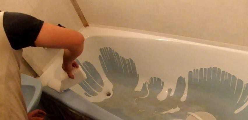 Наливная ванна - жидкий акрил своими руками, видео и отзывы