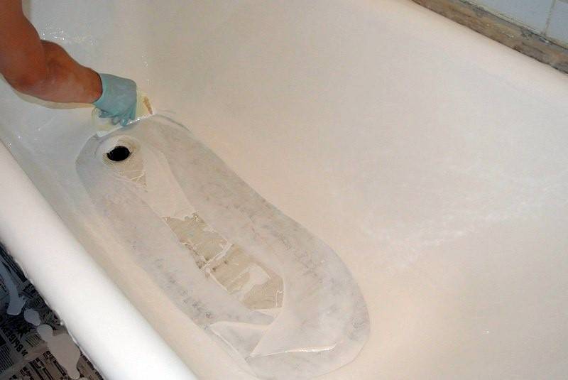 Эмаль для реставрации ванной: выбор лучшего образца и технология,эпоксин 51,акриловая краска для ванны.