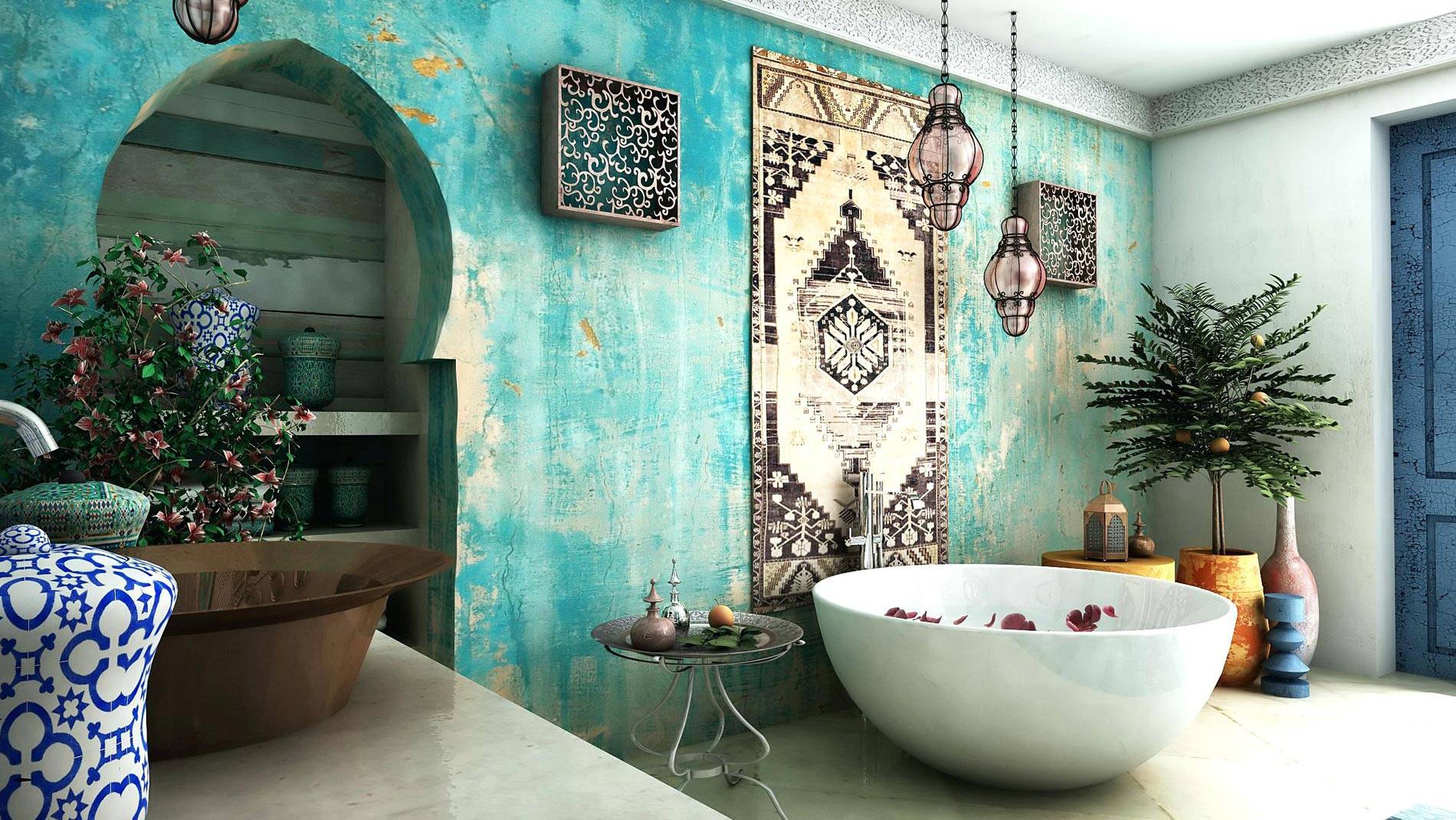 Марокканский стиль в интерьере: фото. кухня, спальня и ванная в марокканском стиле :: syl.ru