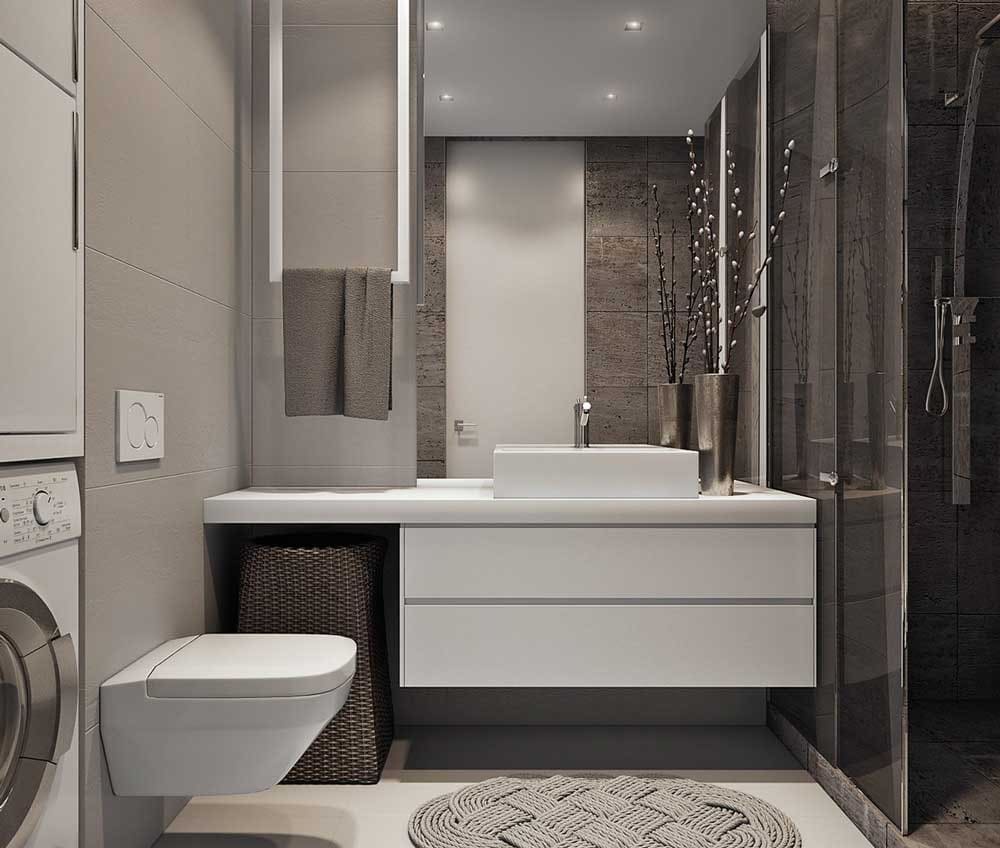 Дизайн ванной 7 кв. м. — 80 фото вариантов планировок и подбора мебели
