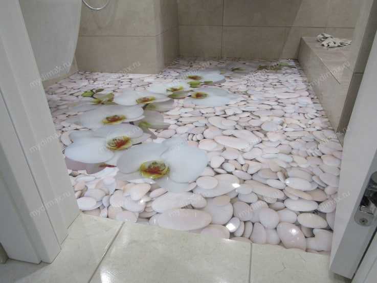 Наливной пол в ванной: фото инструкция своими руками / zonavannoi.ru