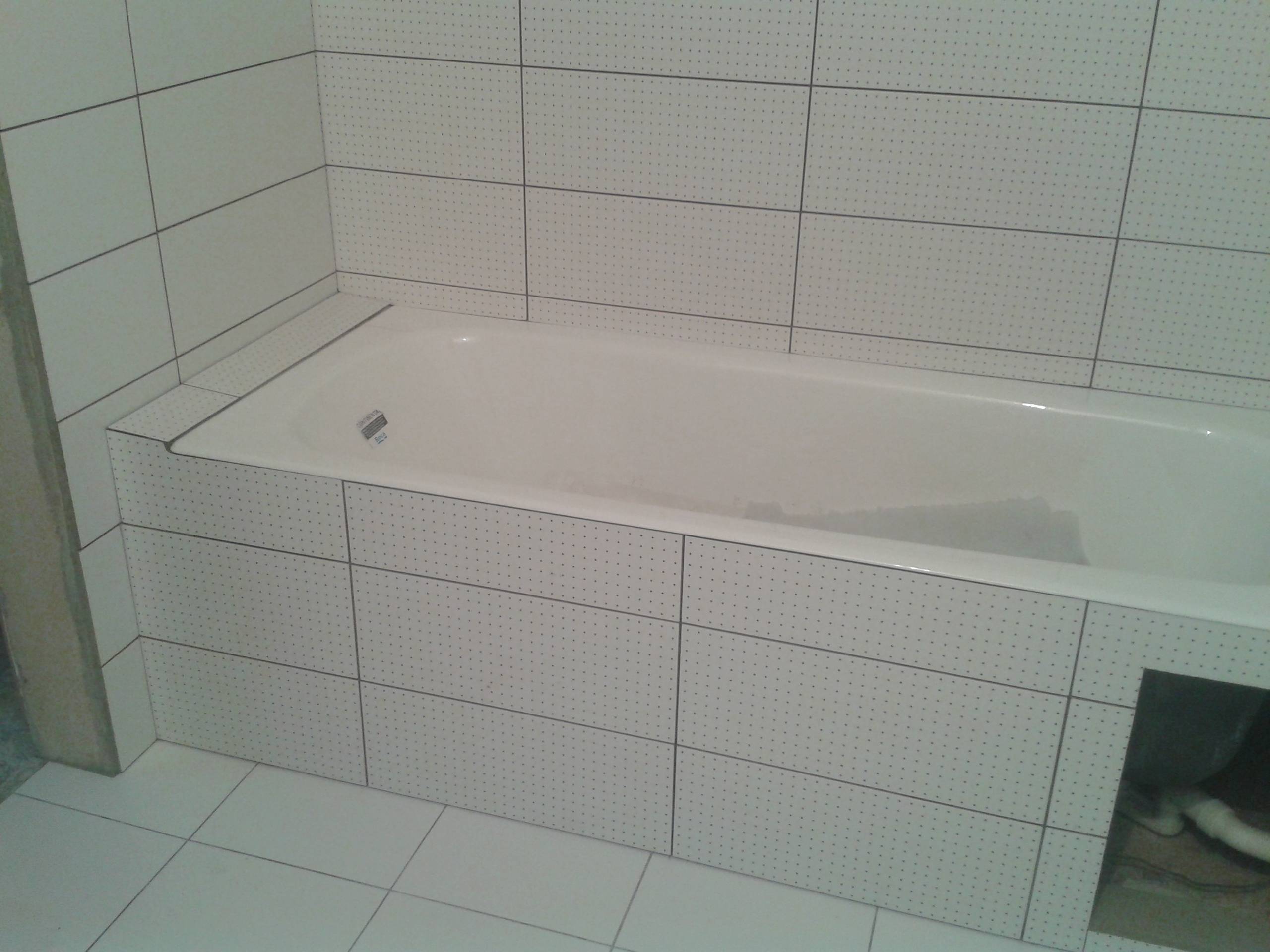 Как сделать красивый и практичный экран для ванны из плитки. экран для ванны своими руками - все о строительстве