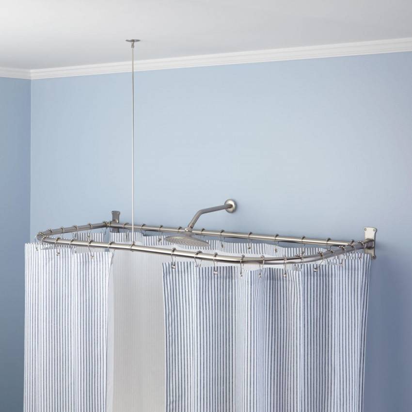 Стеклянная шторка для ванны: как выбрать и установить