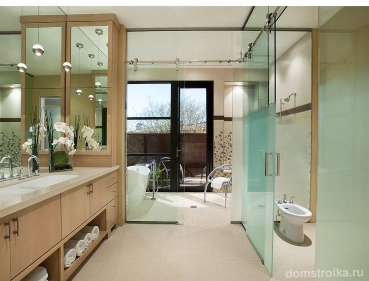 Какую выбрать стеклянную шторку для ванной? - архитектор спб
