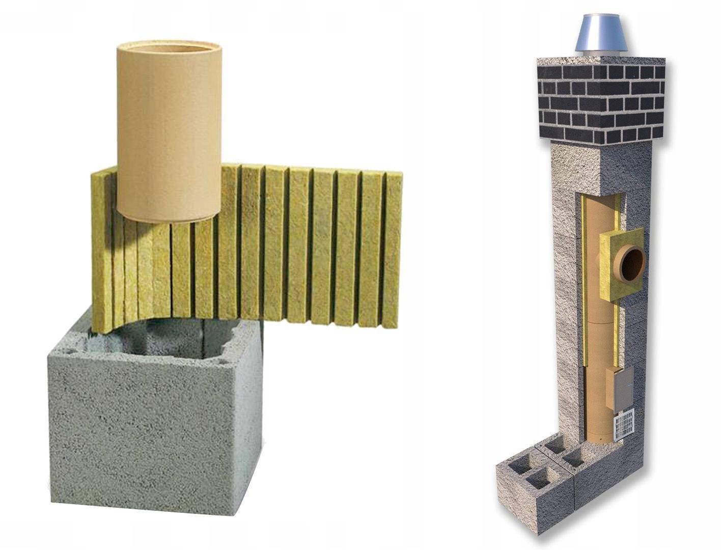 Керамоблоки и керамзитобетонные блоки для керамического дымохода и вентиляции