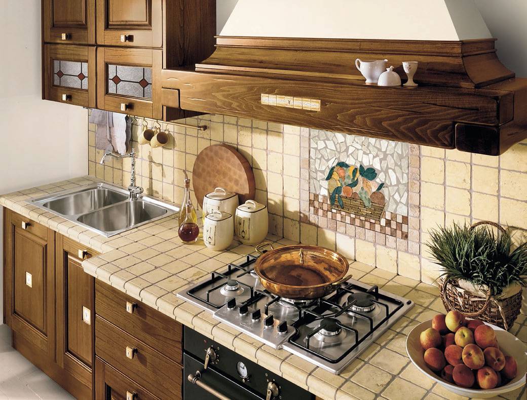 Этапы выбора плитки для отделки стены, дизайн и способы укладки в интерьере кухни