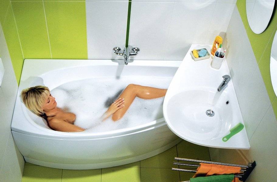 Сидячая ванна: размеры ванной для маленькой комнаты, длина душа, фото чугунной и акриловой чаши
