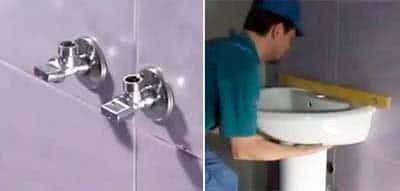 Как прикрепить раковину к стене в ванной