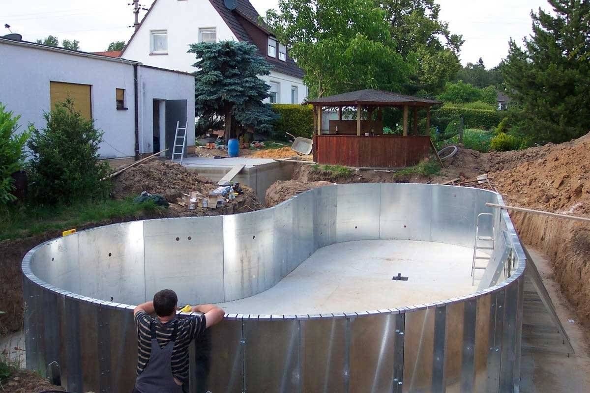 Сколько стоит построить бассейн на участке – расчеты, фото, видео