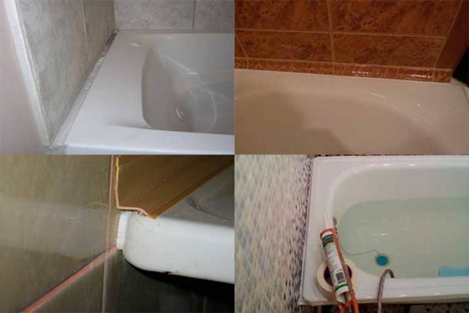 Как заделать щель между ванной и стеной своими руками