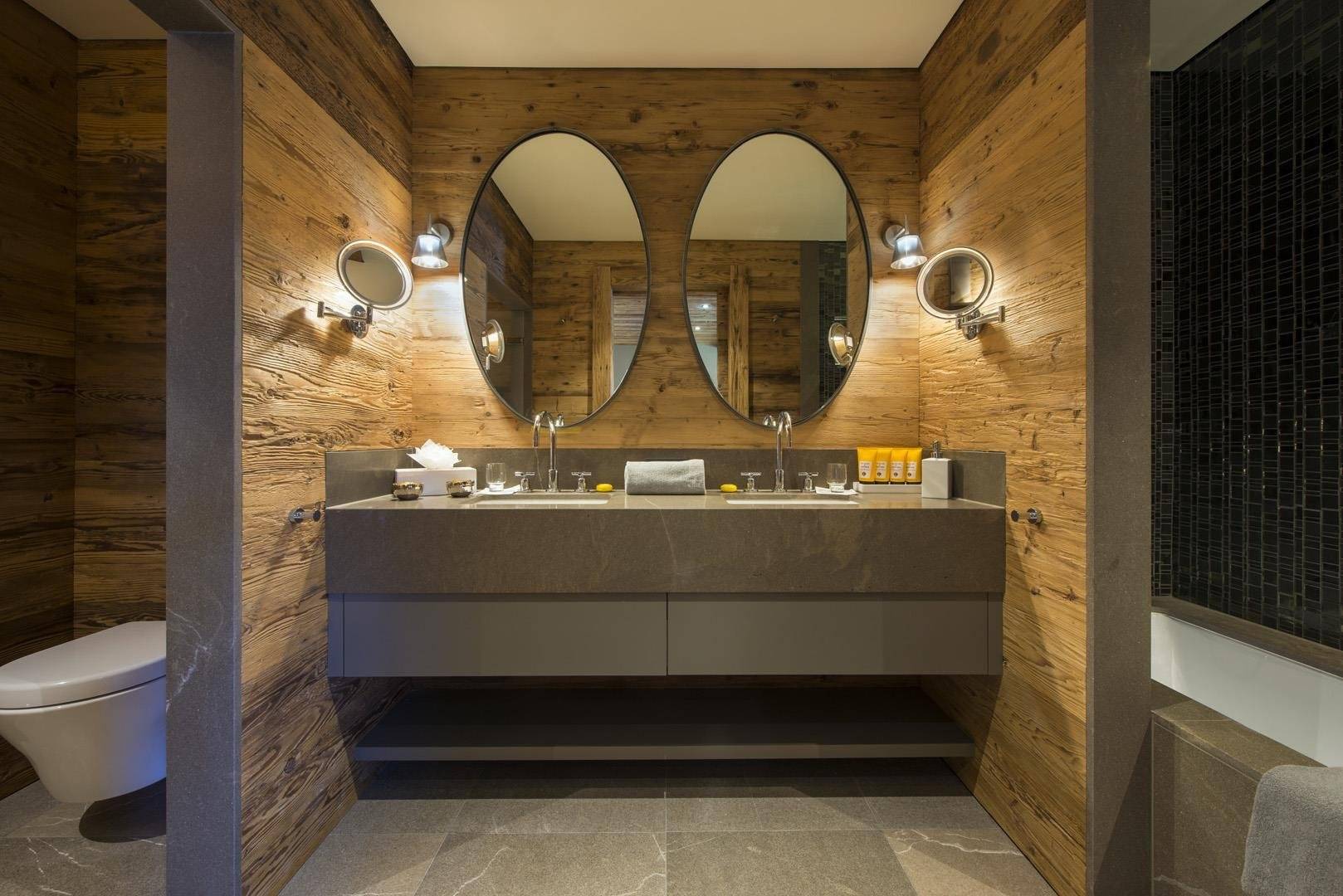 Ванная комната лофт – дизайн