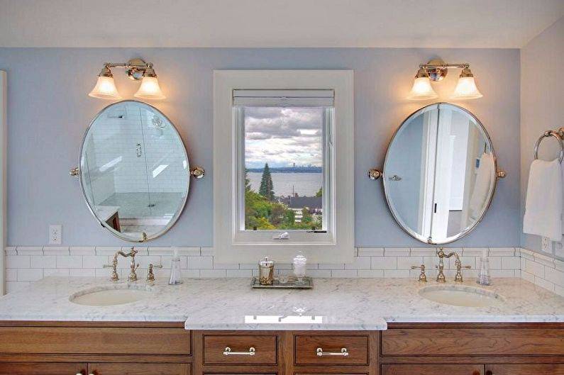 Как выбрать зеркало со шкафчиком в ванную комнату