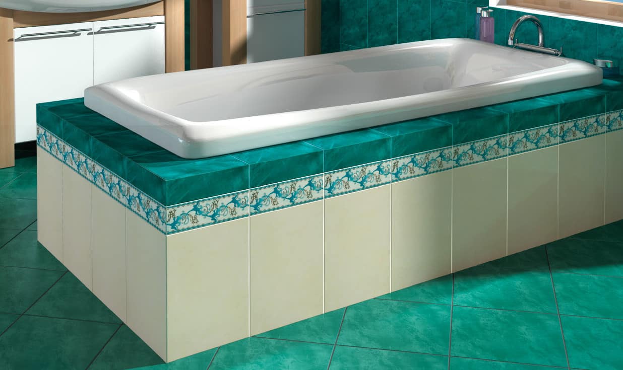 Керамическая плитка для ванной: 160 фото лучших сочетаний и вариантов дизайна