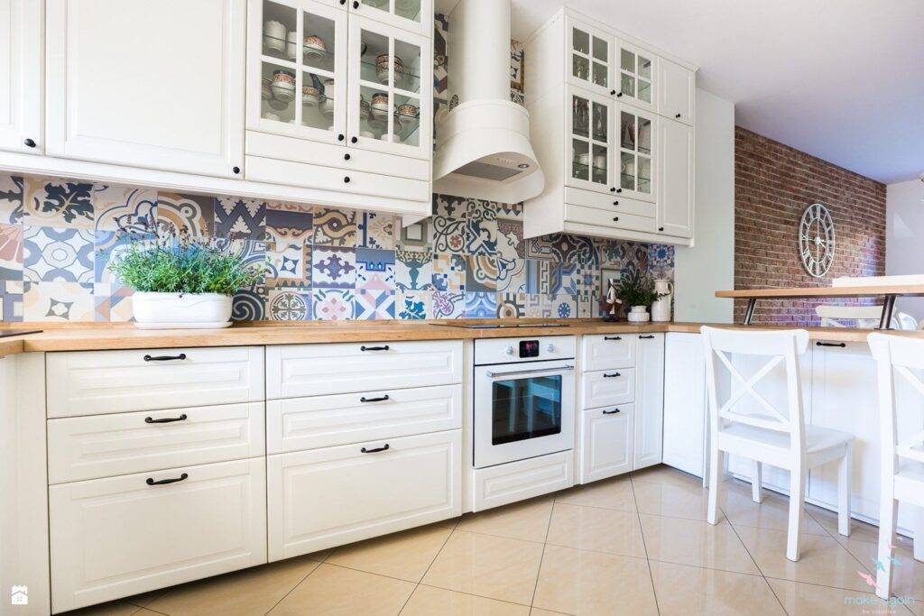 Плитка в стиле прованс для кухни: керамическая плитка прованс на фартук, пол, стены