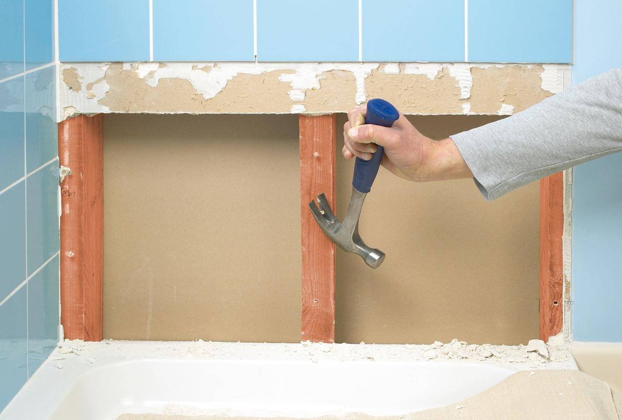 Чем выровнять стены в ванной комнате под плитку своими руками + видео