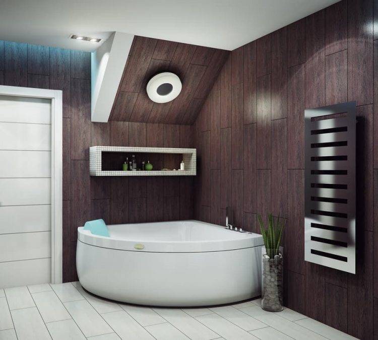 Дизайн ванной в коттедже подробное описание и выбор стилей ванной