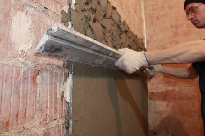 Выравнивание стен в ванной под плитку - обзор способов