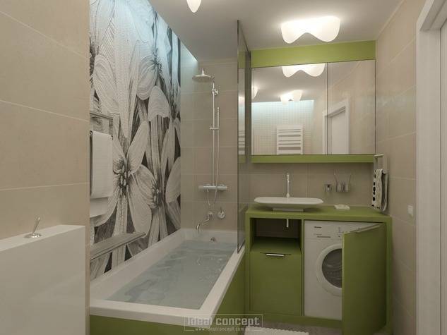 Ремонт ванной в брежневке: фотографии, стили и особенности интерьера