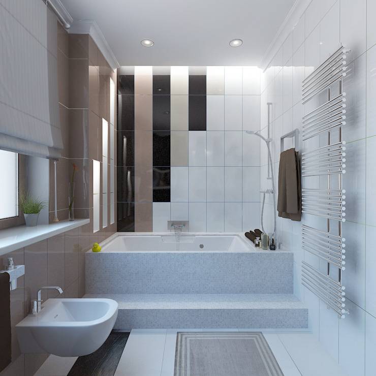 Ванная комната в панельном доме – варианты отделки и лучшие идеи с фото. дизайн ванной в панельном доме: особенности и варианты