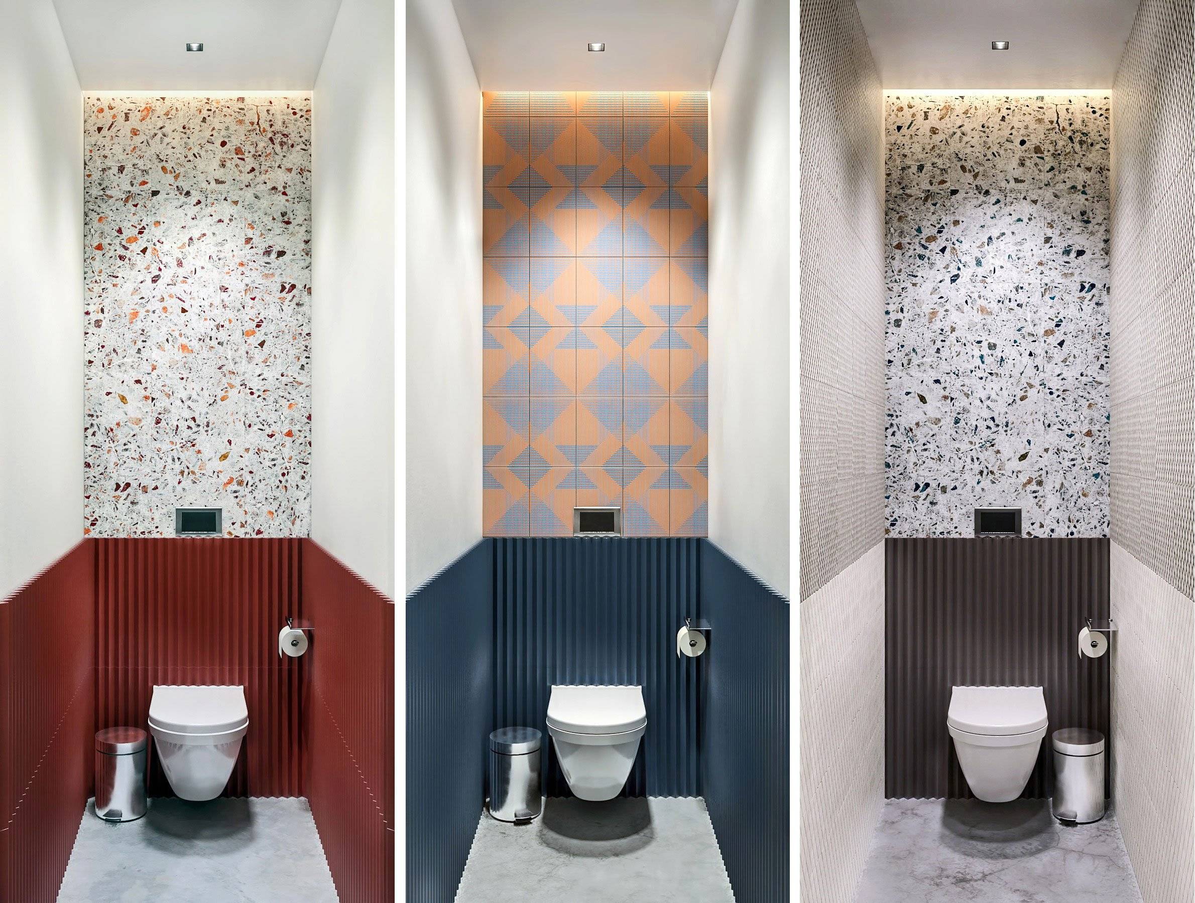 Дизайн отделки плиткой в туалете 2020-2021 года