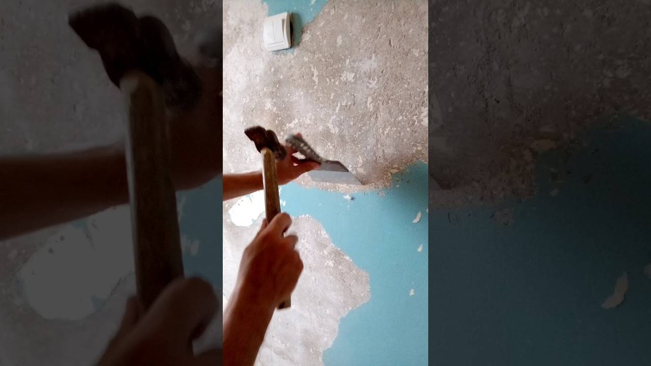 Как снять краску со стены в ванной своими руками — пошаговое видео и фото