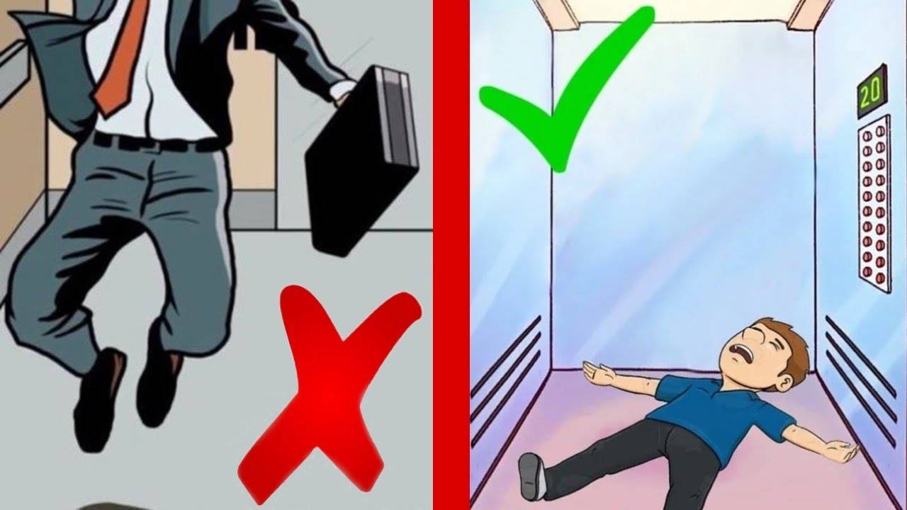 Можно ли выжить в падающем лифте и как это правильно сделать