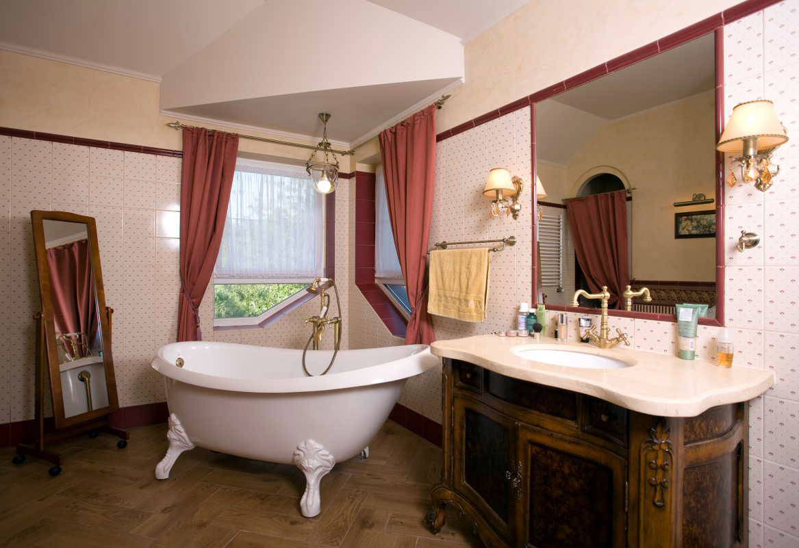 Дизайн ванной комнаты в стиле ретро (фото) – идеи интерьера