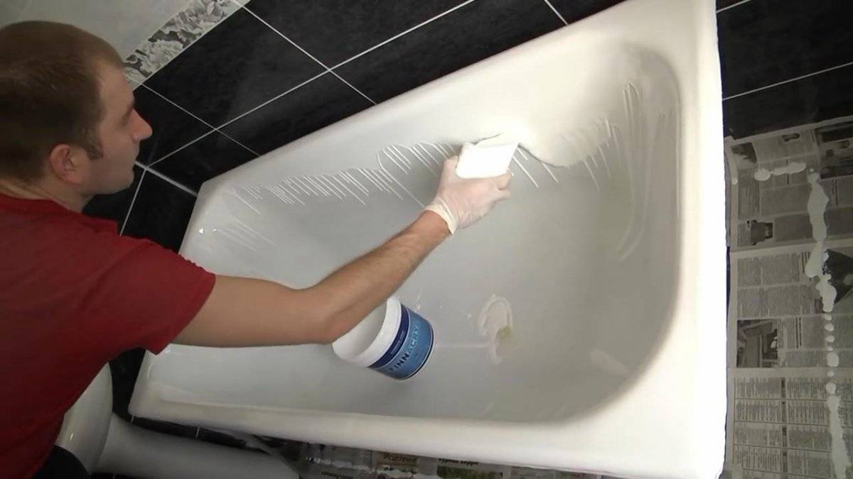 Покрытие ванны акрилом: как сделать своими руками