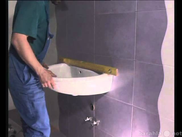 Установка умывальника в ванной: пошаговая инструкция