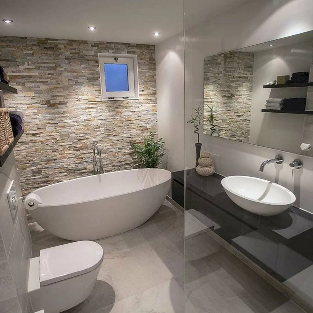 Дизайн — варианты ванных комнат. Обзор интерьерных решений и рекомендации по обустройству