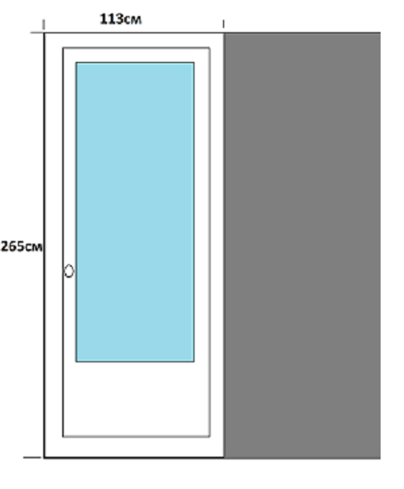 Размеры межкомнатных стандартных дверей с коробкой