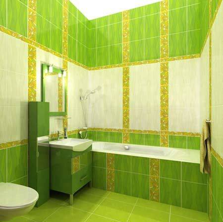 Зеленая ванная комната: дизайн, фото, идеи для интерьера