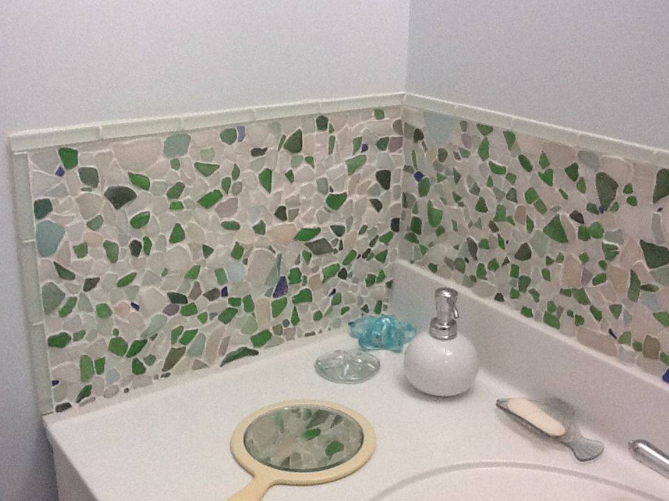 Стеклянная плитка для кухни на фартук, мозаика для ванной